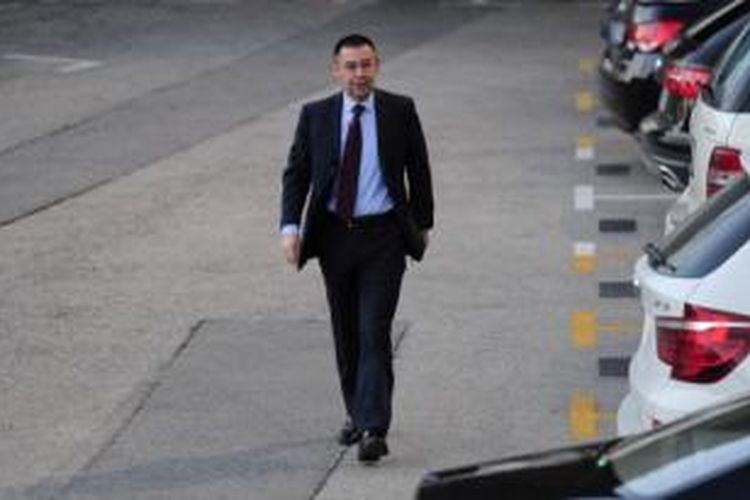 Presiden baru Barcelona, Josep Maria Bartomeu.