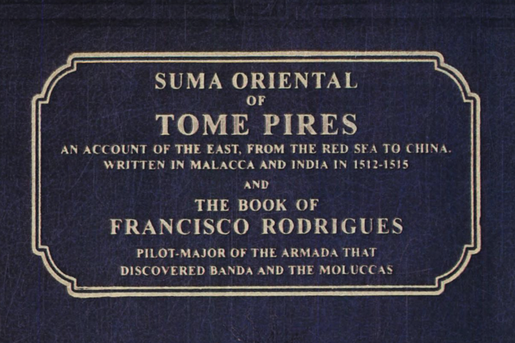 Cover buku Suma Oriental karya Tome Pires