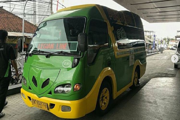 Kura Kura Bus, jasa transportasi di Bali.