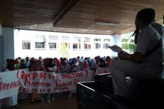 Tuntut Upah yang Layak, Puluhan Perawat Honorer Demo di DPRD Sultra