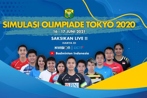 Jadwal Simulasi Olimpiade Tokyo, Marcus/Kevin dan Ginting Main Hari Ini