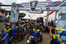 Ratusan Biker Ramaikan Suzuki Bike Meet Banjarmasin