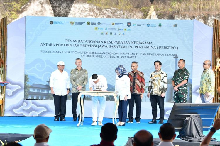 Perkuat Ekosistem Energi Bersih, Pertamina Gandeng Pemprov Jabar Kembangkan Hidrogen Rendah Karbon dari Sampah