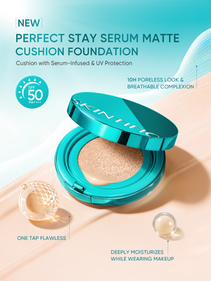 Skintific Perfect Stay Serum Matte Cushion Foundation