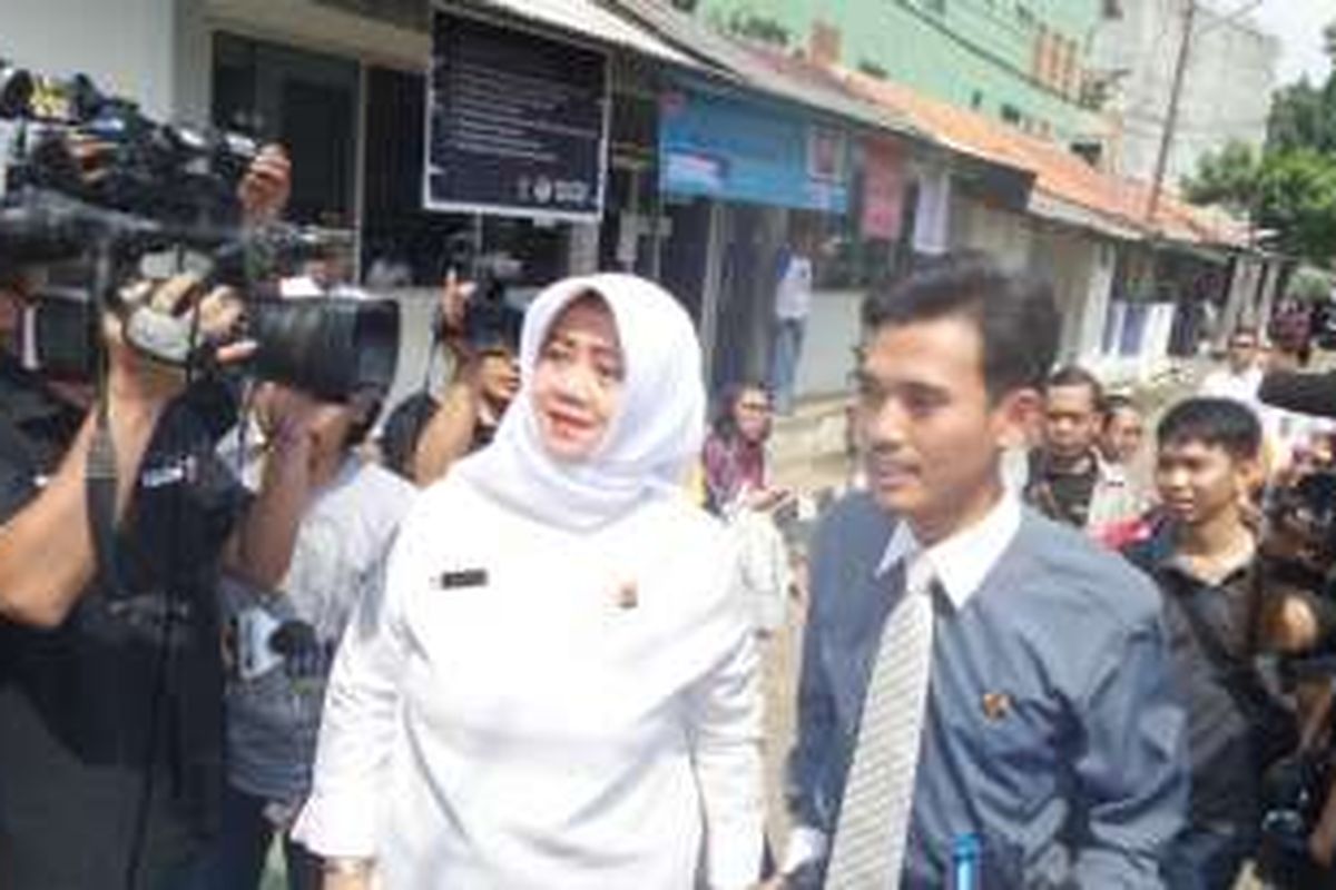 KPAI usai menyambangi Angelina Sondakh di Rutan Pondok Bambu, Kamis (15/9/2016).