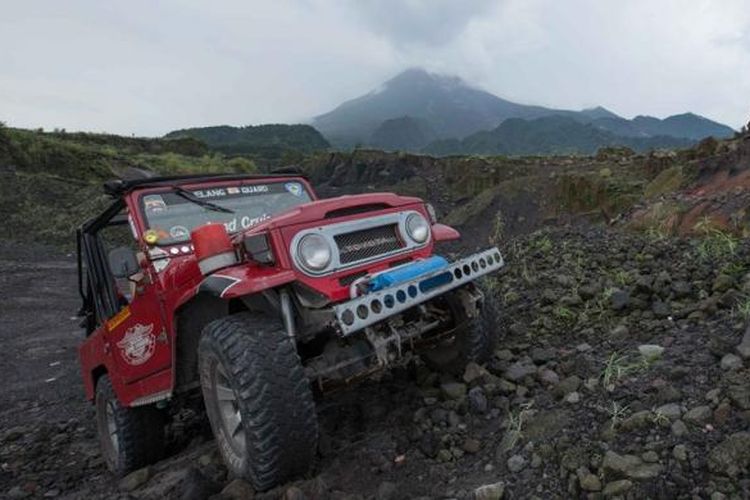 Libur Lebaran di Lereng Merapi: Jip Wisata Laris Manis, Antar Penumpang 3 Kali Sehari