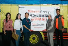 TelkomGroup Salurkan Bantuan Rp 1,3 Miliar untuk Korban Gempa NTT