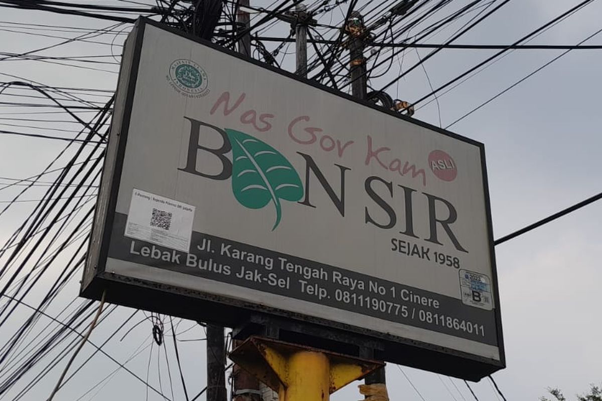 Nasi Goreng Kambing Kebon Sirih Cabang Lebak Bulus