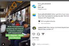 Naik Bus Transjakarta Kini Bisa dari Depok