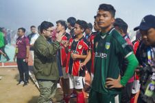 Kontigen Sepak Bola Kabupaten Kediri Raih Perak dalam Porprov VIII Jatim, Mas Dhito: Hasil yang Luar Biasa