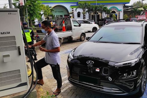 Jasa Marga Mau Bangun SPKLU di Seluruh Rest Area Tol yang Dikelolanya