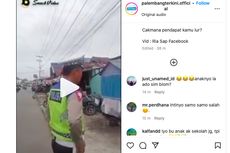 Video Viral, Emak-emak Bentak Polisi di Lubuklinggau, Tak Terima Anaknya Disetop