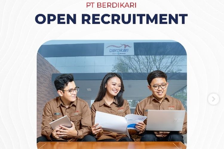 PT Berdikari (Persero) membuka lowongan kerja untuk lulusan S1 hingga S2
