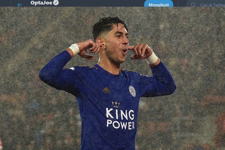 Penyerang Leicester City, Ayoze Perez, berhasil menorehkan rekor baru saat membawa timnya menang atas Southampton di Stadion St. Marys, Jumat (25/10/2019) atau Sabtu dini hari WIB, pada pekan ke-10 Liga Inggris 2019-2020.