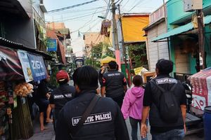 Polisi Kembali Gerebek Kampung Bahari Pagi Ini