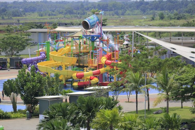 Go! Wet Waterpark, salah satu obyek wisata di Bekasi 