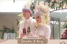 Akad Nikah Dinda Hauw dan Rey Mbayang Ikuti Protokol Kesehatan Covid-19