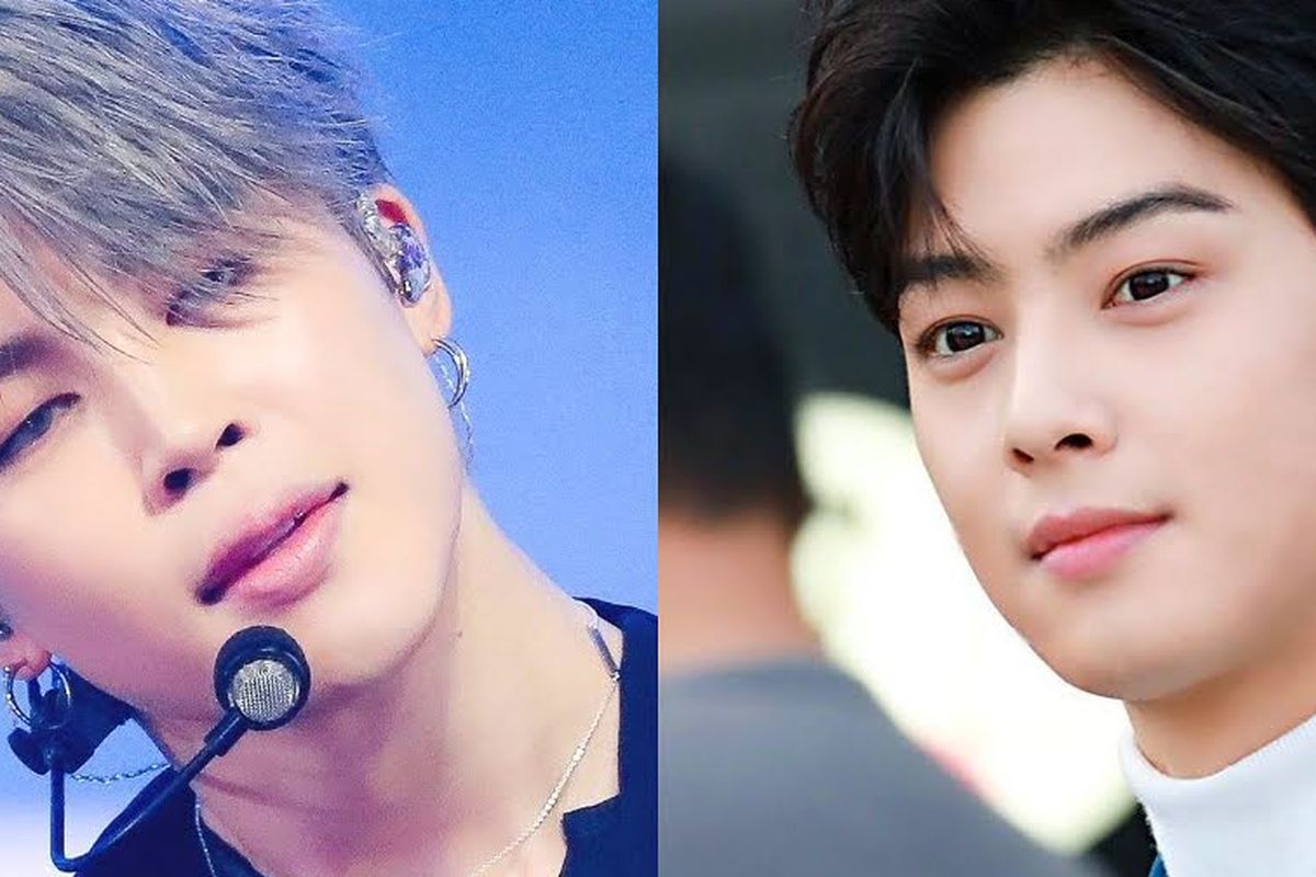 Jimin BTS dam Eunwoo ASTRO adalah beberapa idol yang dijuluki King of Kpop tahun 2021.