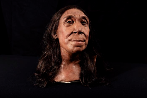 Wajah Wanita Neanderthal Berusia 75.000 Tahun, Ini Penampakannya