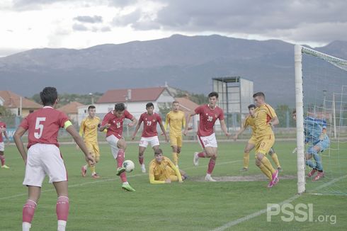 VIDEO - 4 Gol Kemenangan Timnas U19 Indonesia atas Makedonia Utara
