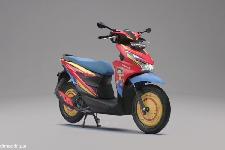 Giveaway Honda BeAT Spesial Edisi One Piece, Simak Syaratnya