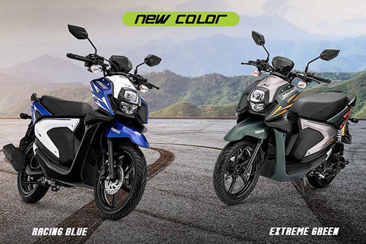 Yamaha X-ride hadir dengan warna baru