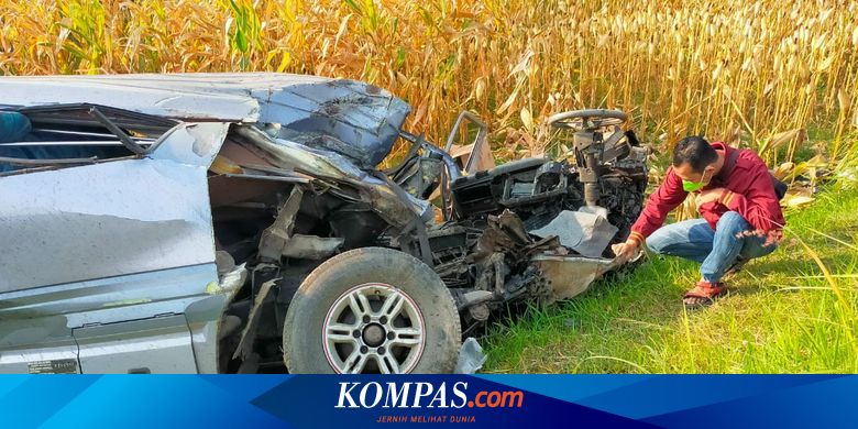 Bibit Almuji Tewas Tertabrak Kereta, Mobil Korban sampai Terpental Beberapa Meter - Vimarsana News