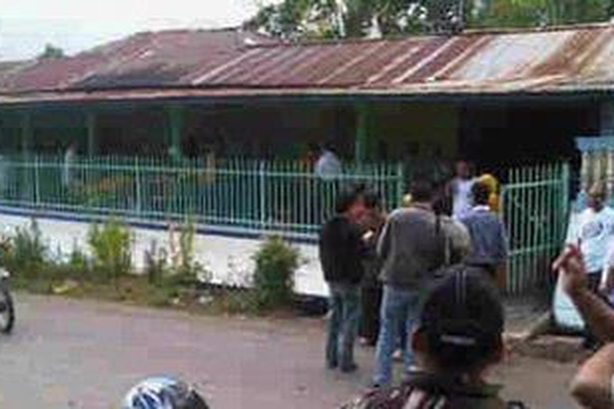 Rumah keluarga Susno Duadji di Pagar Alam yang dikunjunginya beberapa waktu lalu.