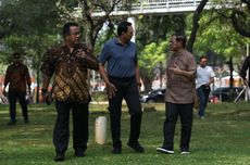 Pramono dan Rano Karno Temui Ahok di Simpang Susun Semanggi