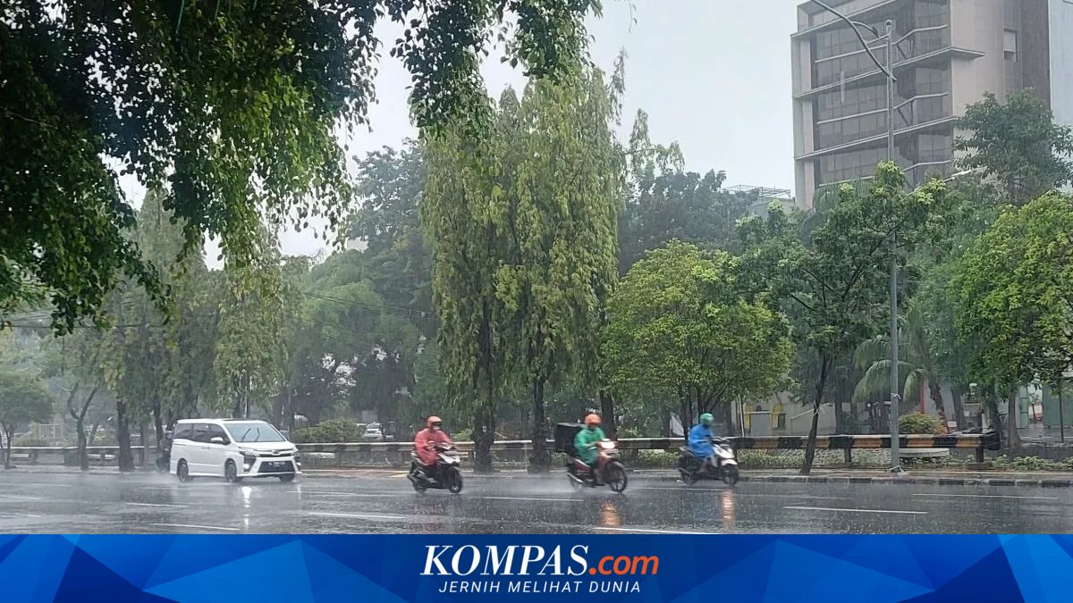 BMKG: Wilayah Berpotensi Dilanda Hujan Lebat pada 27-28 Juni 2026
