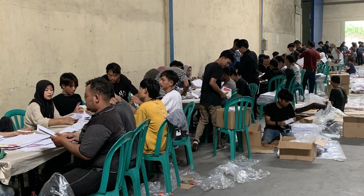 KPU Kota Bekasi Pastikan Gudang Sortir-Lipat Surat Suara Pemilu 2024 Sudah Layak dan Sesuai