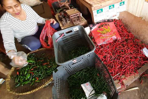 Harga Cabai Rawit Merah Tembus Rp 72.804 Per Kilogram, Berikut Harga Pangan Jakarta Hari Ini