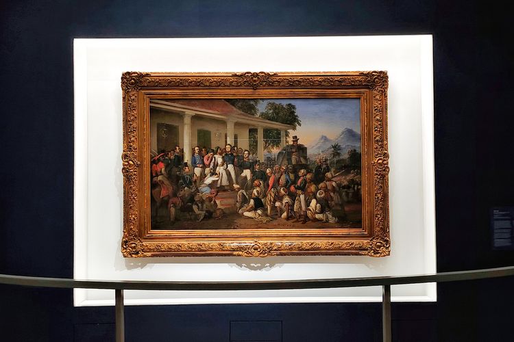  200 Tahun Perang Diponegoro, Galeri Nasional Indonesia, Jakarta Pusat, Selasa (9/9/2025). 