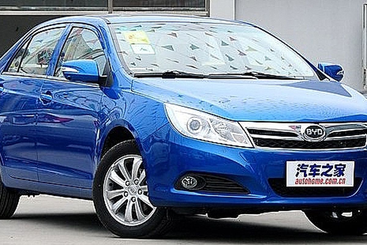 F3 Su Rui sedan terbaru produk BYD