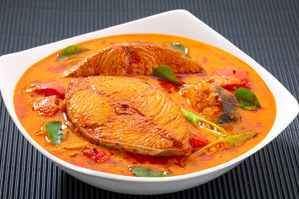 Ilustrasi kari ikan. 