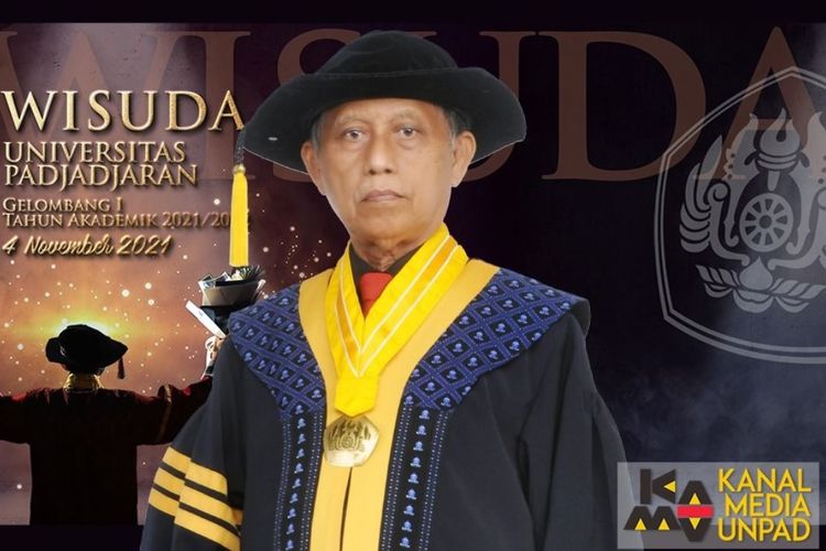 Imam Suhardjo, pria usia 73 tahun raih gelar S3 atau Doktor di Universitas Padjajaran (Unpad).