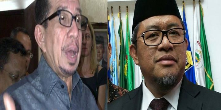 Salim Segaf Al-Jufri dan Ahmad Heryawa, dua kader PKS yang digodok Gerindra untuk menjadi cawapres Prabowo.