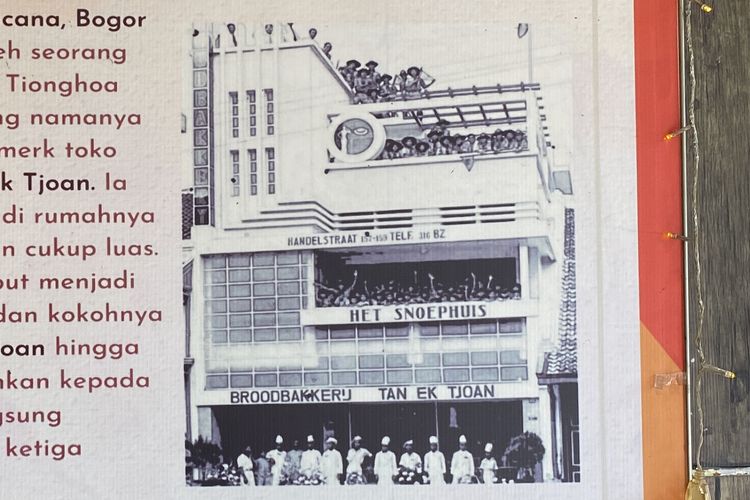 Toko roti pertama Tan Ek Tjoan di Suryakencana 1920