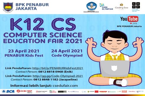 K-12 Computer Science Education Fair 2021, BPK PENABUR Jakarta Kenalkan Pemrograman Sejak Usia Dini