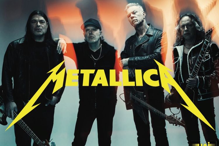 Poster Metallica dalam rangkuman HAI Recall Metallica dengan 120 halaman. 