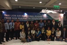 Thai Lion Air Resmi Terbang dari Bangkok ke Denpasar
