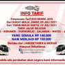 Tarif PO Murni Jaya Jalur Selatan Naik Mulai 9 Juli 2021