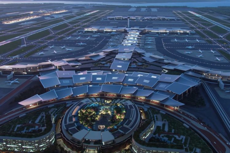 Intip Desain Terminal 5 Bandara Changi, Hijau dan Futuristik