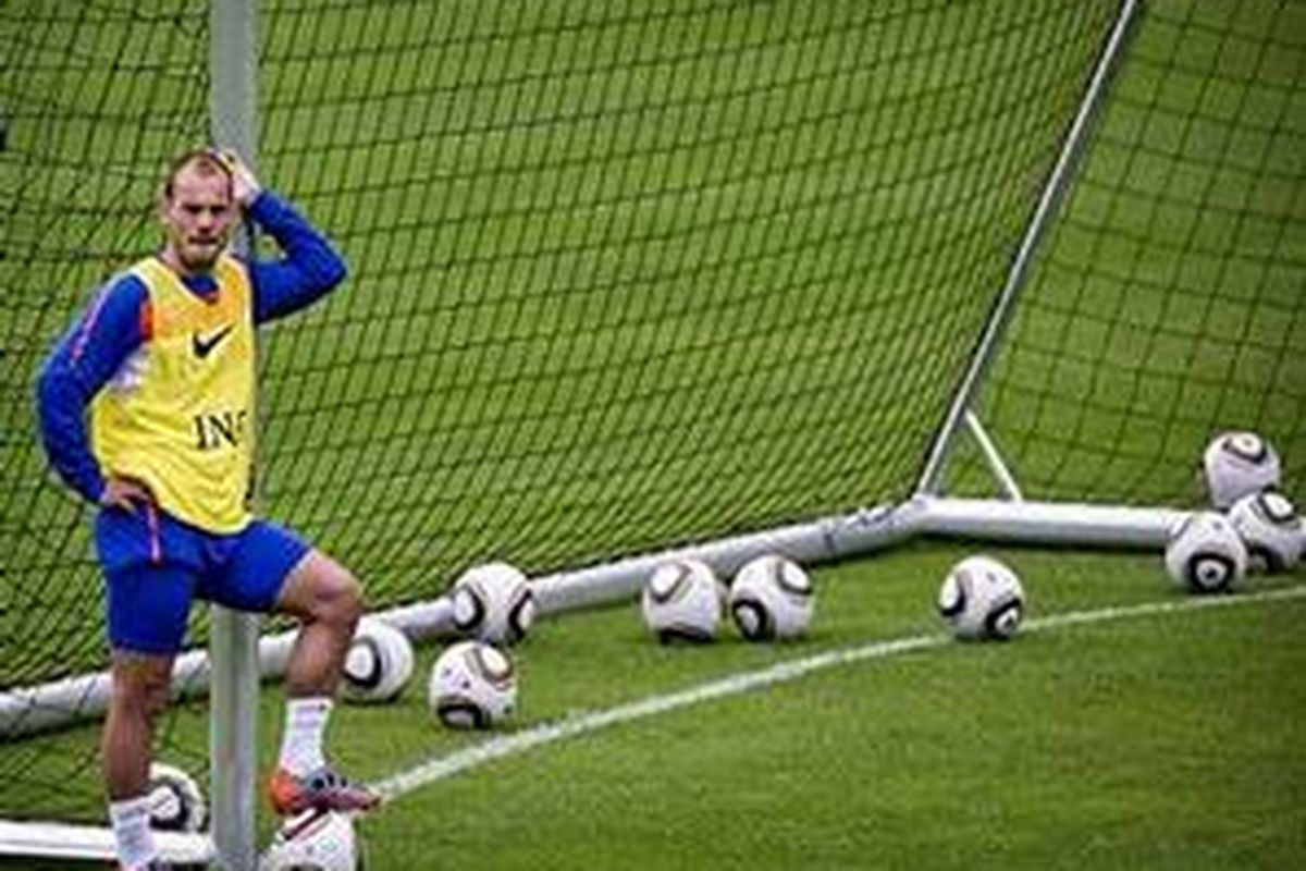 Gelandang Belanda, Wesley Sneijder.