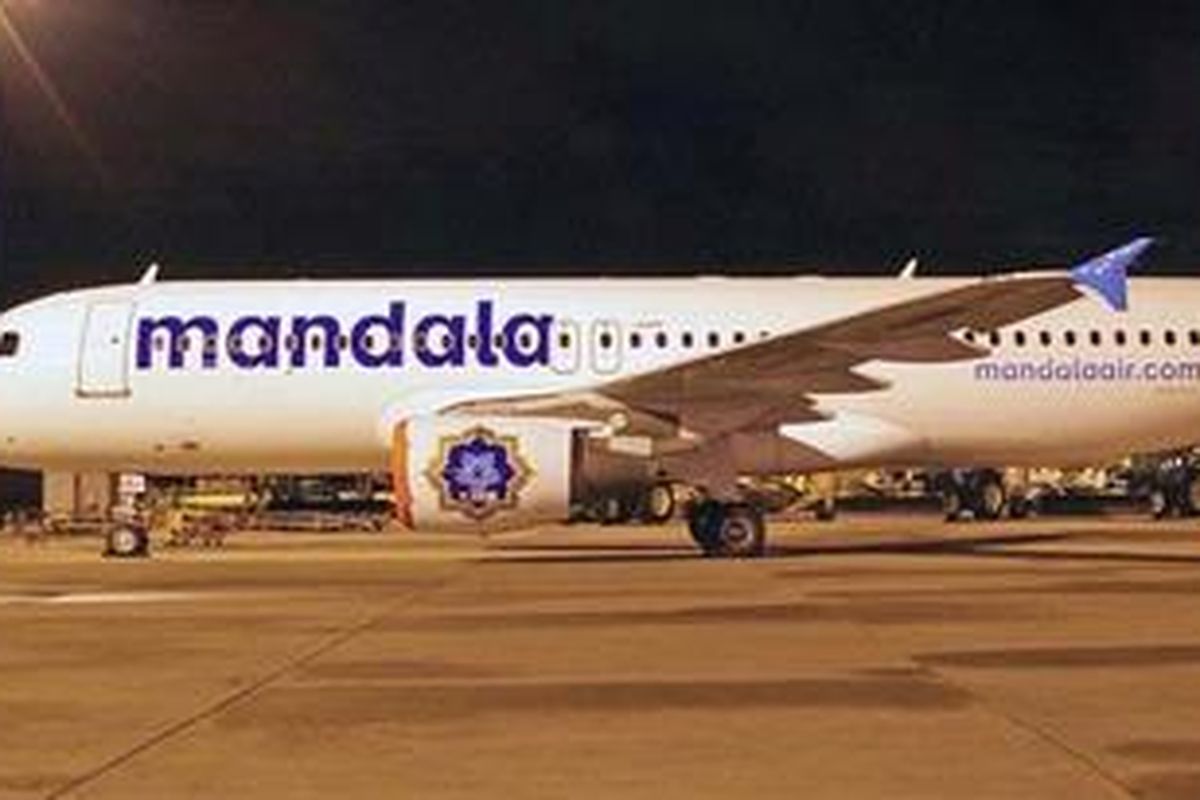 Mandala Airlines.
