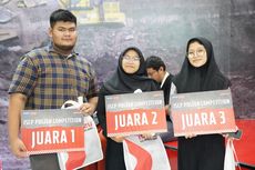 Tiga Pelajar Pemenang Lomba Poster Isuzu