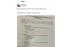 Ramai soal Biaya Pemeriksaan Covid-19 di RS Unair, Ini Penjelasannya