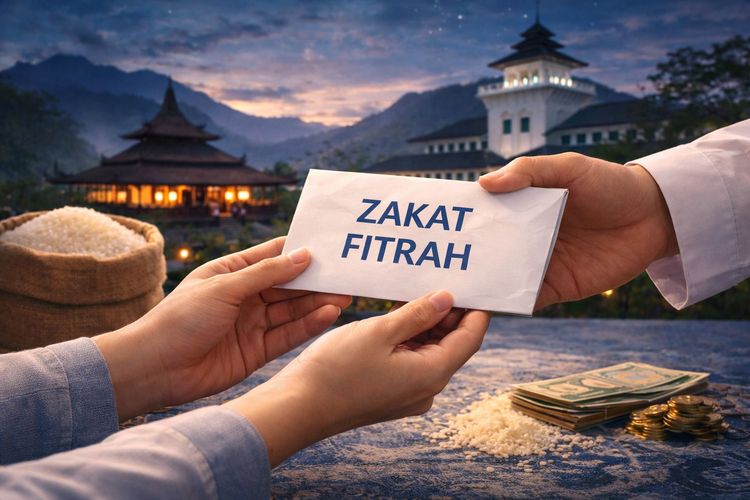 BAZNAS Jawa Barat menetapkan zakat fitrah 2026 per jiwa dengan menyesuaikan harga beras di tiap daerah, simak daftar besarannya.