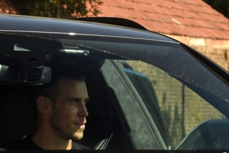 Gareth Bale sudah tiba di tempat latihan Tottenham.