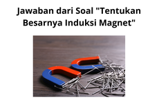 Jawaban dari Soal "Tentukan Besarnya Induksi Magnet"